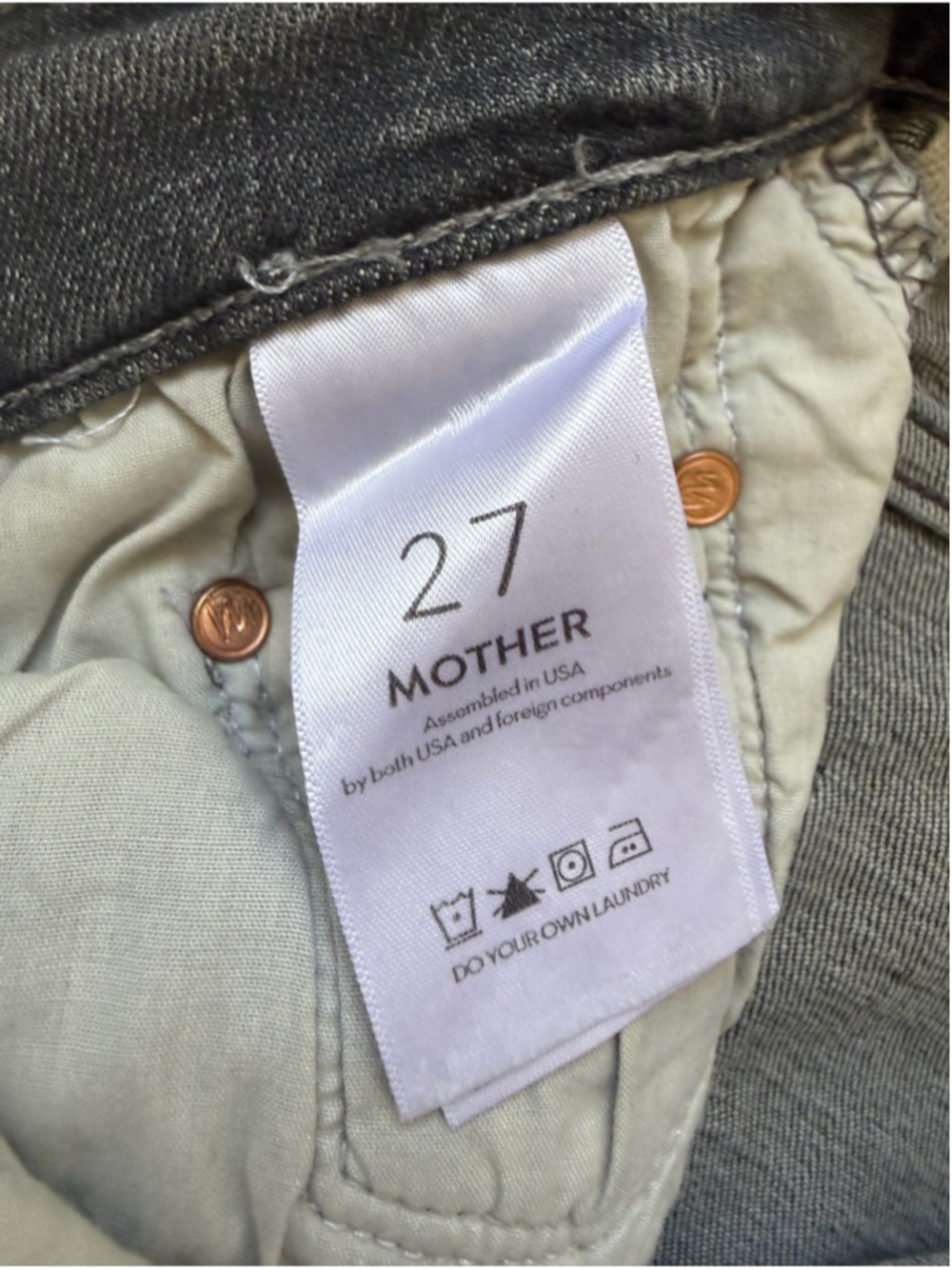 MOTHER THE SUPER SWOONER JEANS IN OPEN LATE Size 27 - Picture 7 of 12
